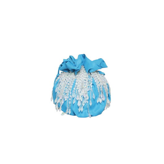 BAG CRYSTAL LIGHT BLUE